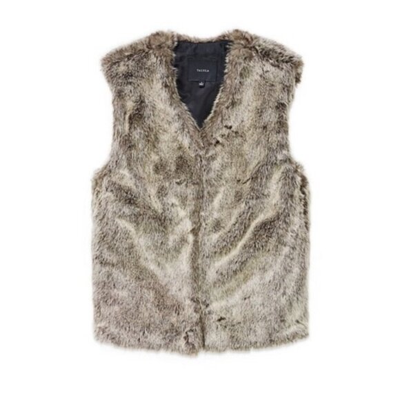 Aritzia Faux Fur Vest - Picture 2 of 2